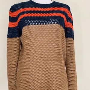 Jason Wu | Runway Pre-fall 2012 Sweater in Camel Blue Orange